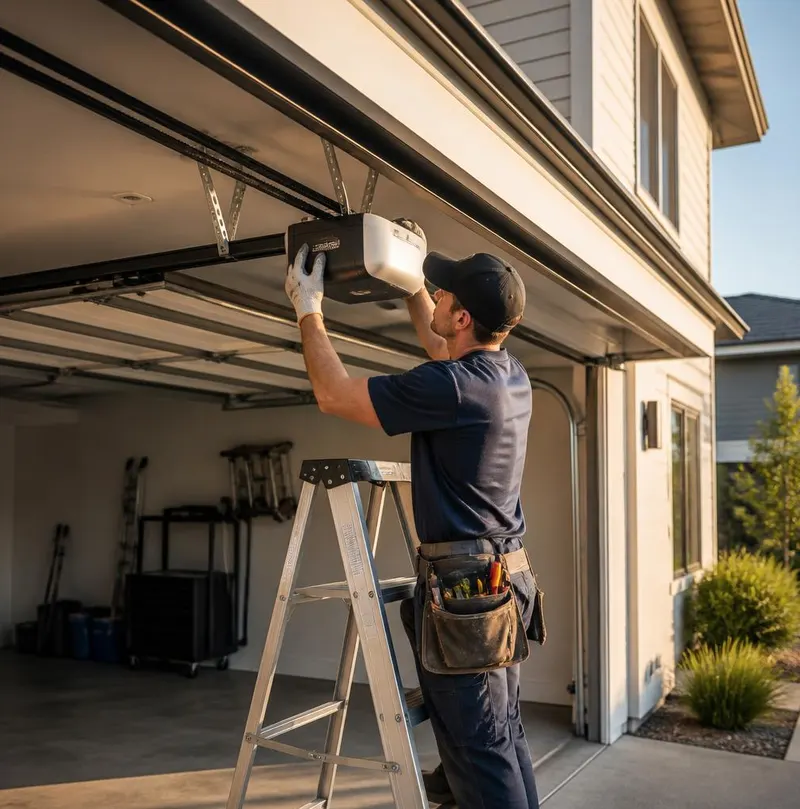 Off Track Door Repair in Winter Park